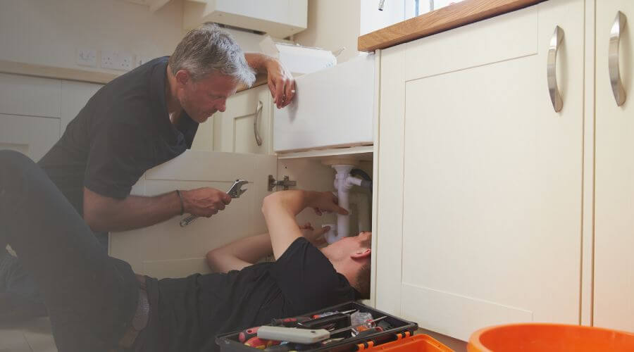 Professional burst pipe repair services in Lorton, NE